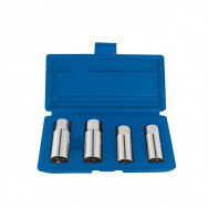 4 pcs 1/2 DR. ROLLER STUD EXTRACTOR SOCKET SET - KING TONY - 9TD014MR