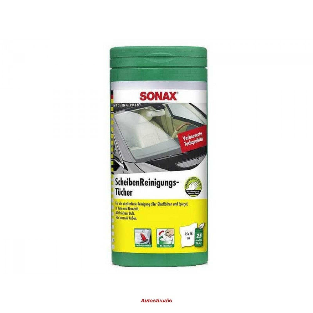 KLAASIPUHASTUSLAPID 25tk SONAX
