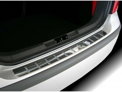 Накладка на задний бампер с силиконом  для Toyota RAV4 2006-2009