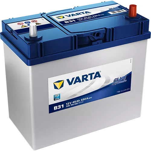 40AH 330A 187X127X227 - / +