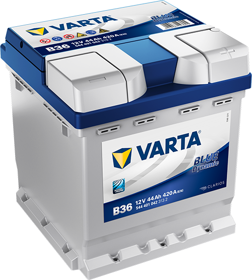 BLUE DYN B36 44Ah 420A 175X175X190 -/+