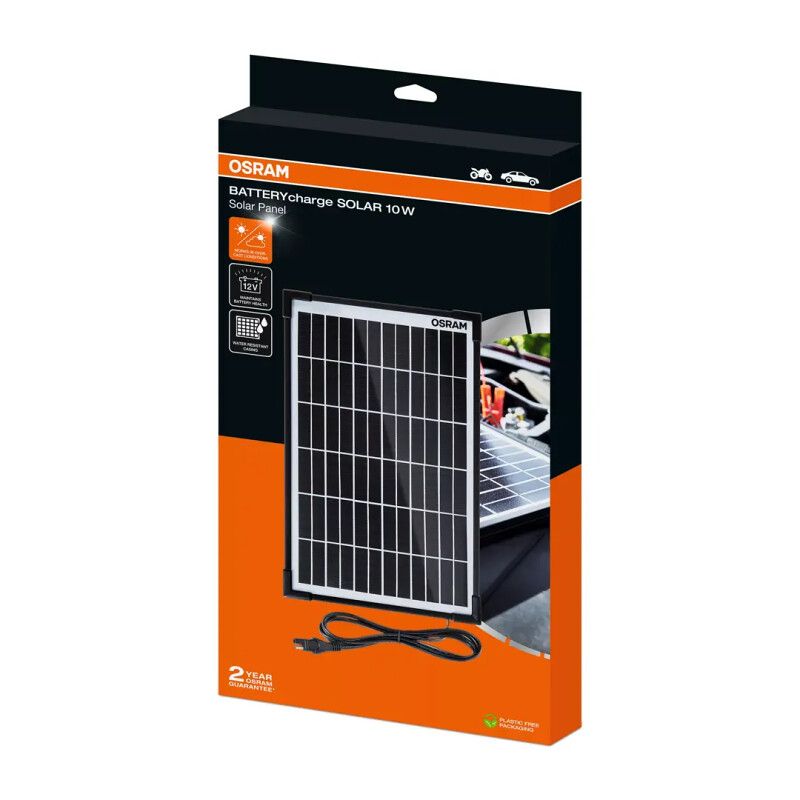 KOMPAKT AKULAADIJA PÄIKESEPANEELIGA 10W OSRAM KOMPAKT AKULAADIJA PÄIKESEPANEELIGA 10W OSRAM