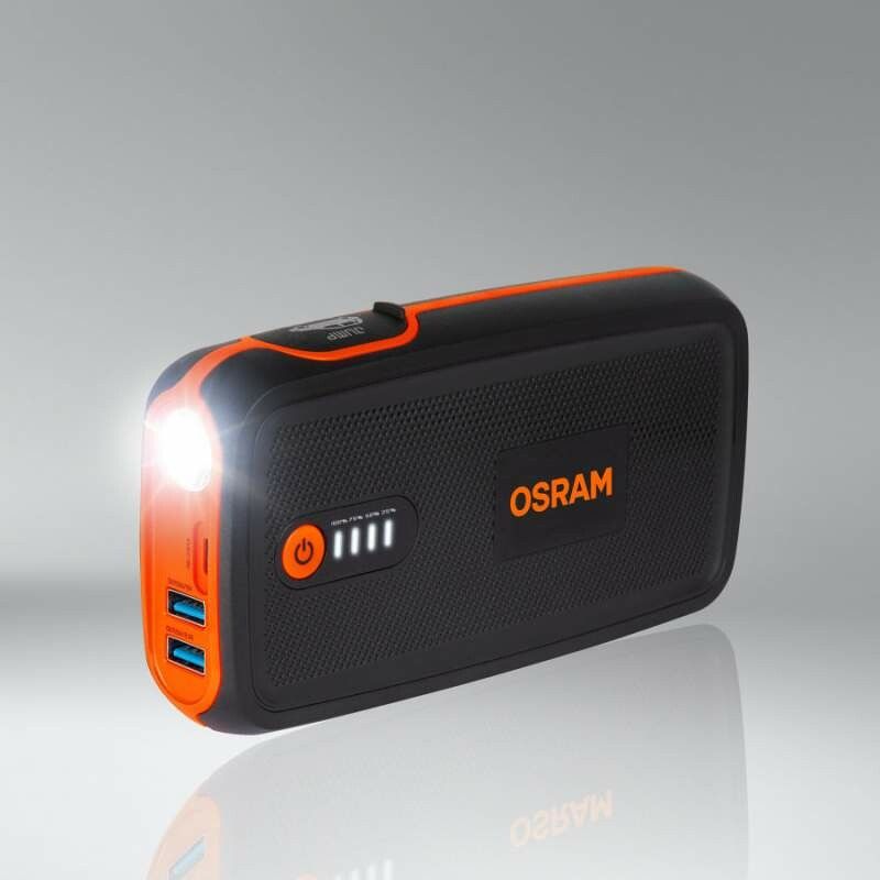 1500A liitium käivitusabi OSRAM / akupank 13000mAh Средство для запуска двигателя OSRAM - OBSL300