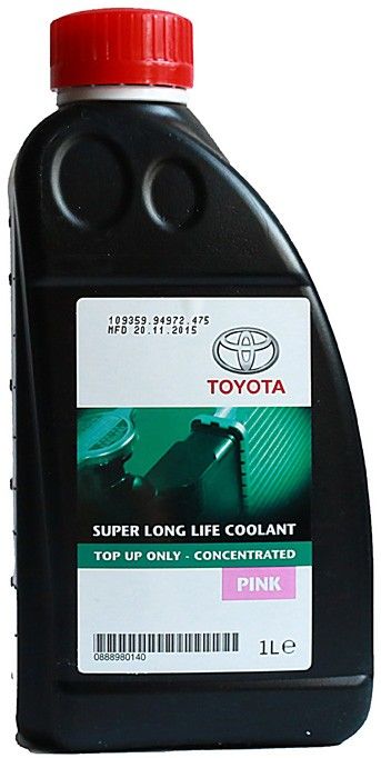 Antifriis roosa kontsentraat TOYOTA SLLC 1L