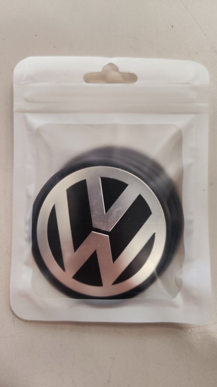 VELJEKLEEBISED VW 65MM MUST 4TK.