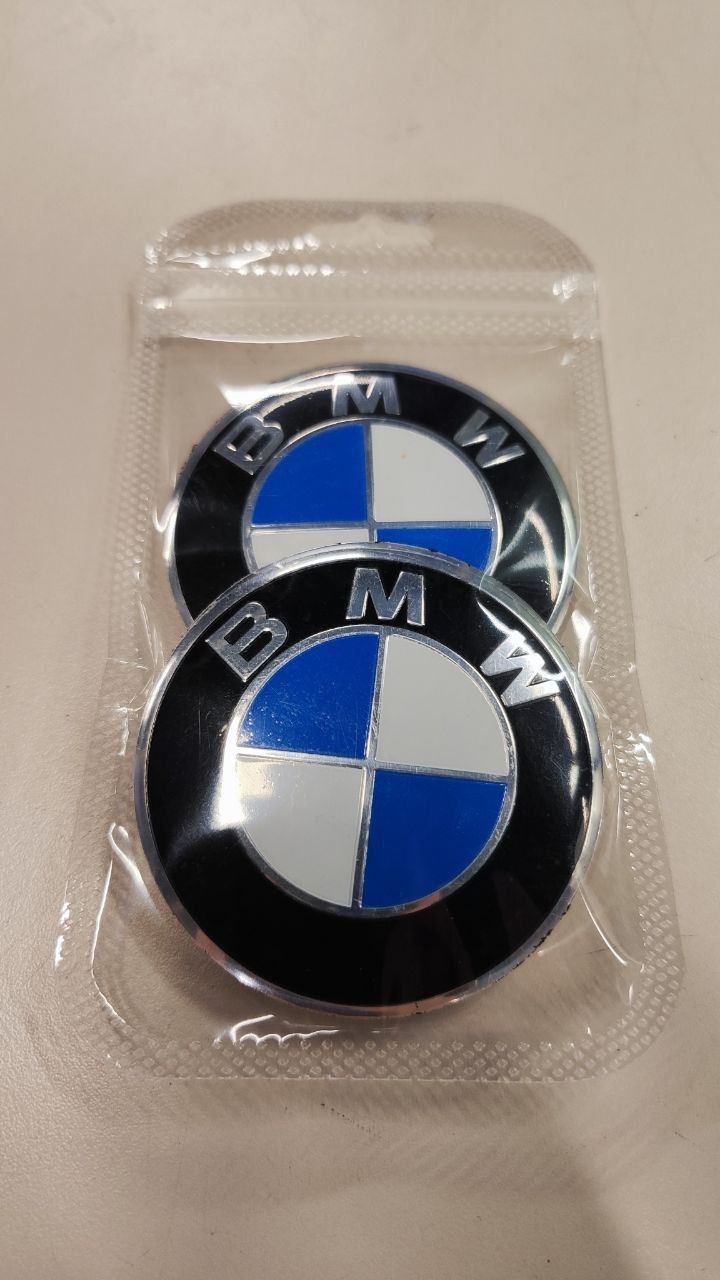 VELJEKLEEBISED BMW 56MM SININE 4TK.