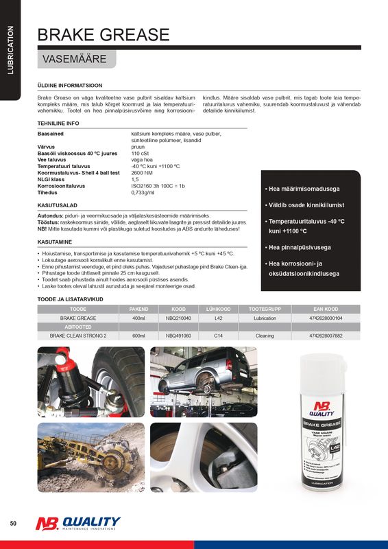 VASEMÄÄRE L42 400ML - NBQ210040