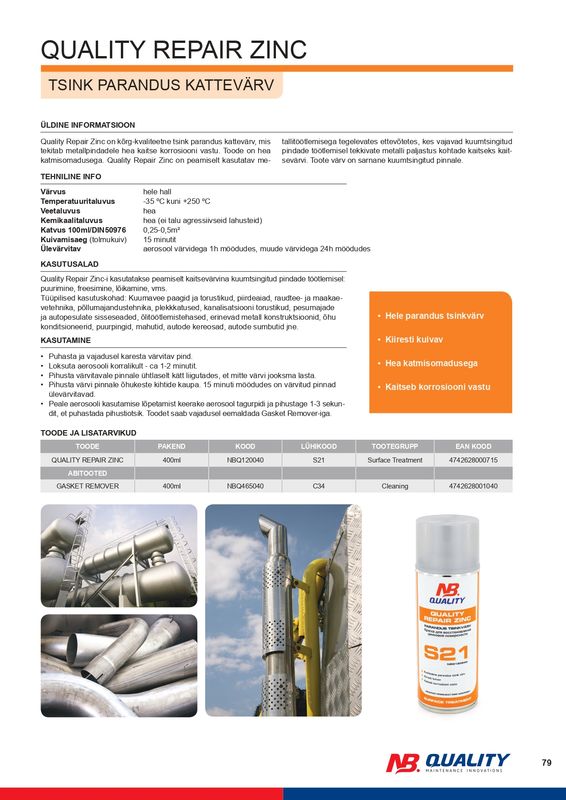PARANDUS TSINKVÄRV S21 400ML - NBQ120040