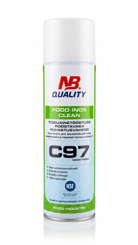 TOIDUAINETÖÖSTUSE ROOSTEVABA PUHASTUS AEROSOOL C97 500ML