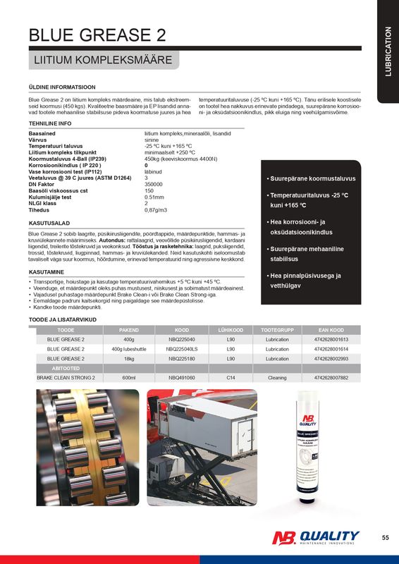 LIITIUM KOMPLEKS MÄÄRE L90 400G - NBQ225040