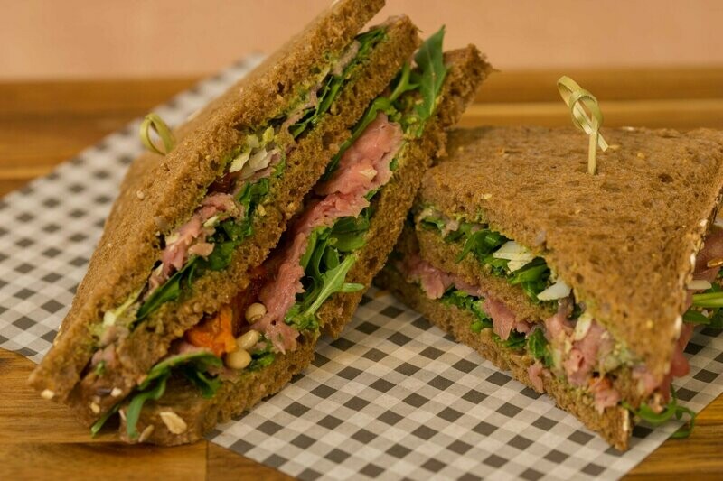 Sandwich carpaccio