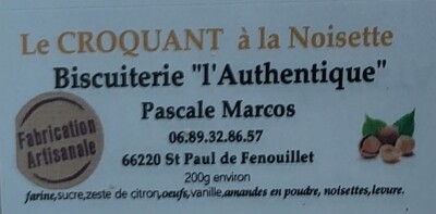 Le Croquant à la Noisette 200g