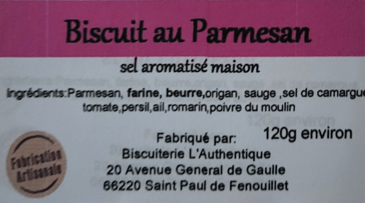 Biscuit au Parmesan