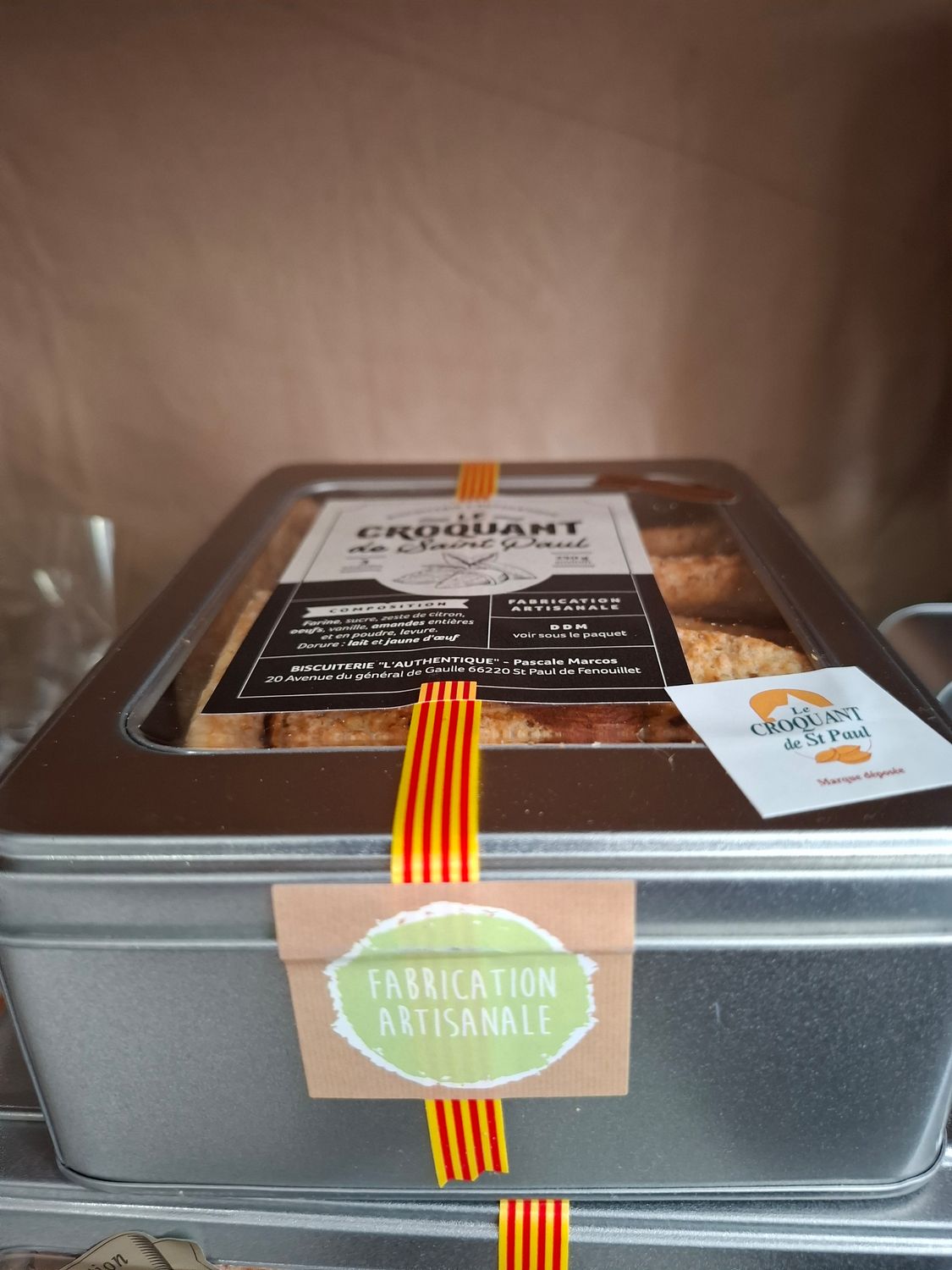 Le Croquant de Saint Paul dans sa boîte 250g