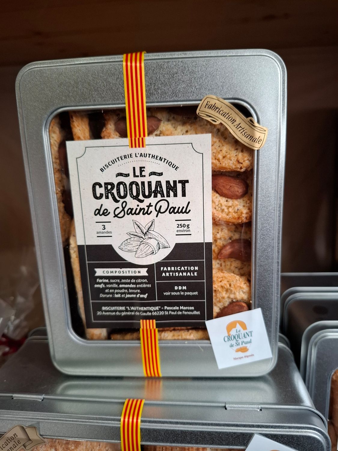 Le Croquant de Saint Paul dans sa boîte 250g