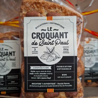 Le Croquant de Saint Paul (3 amandes) 250g
