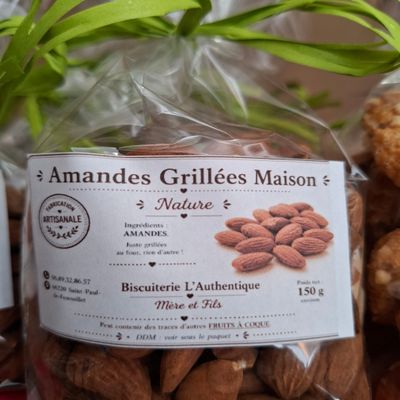 Amandes Grillées Nature