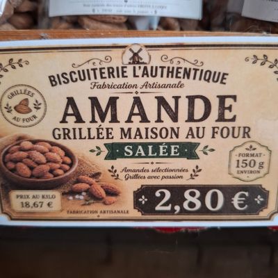 Amandes Grillées Salées