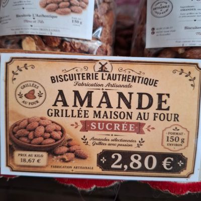 Amandes Grillées Sucrées
