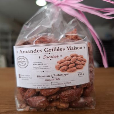 Amandes Grillées Sucrées