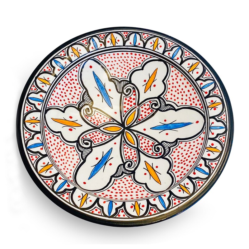 Uppläggningsfat 35 cm Multi-Röd