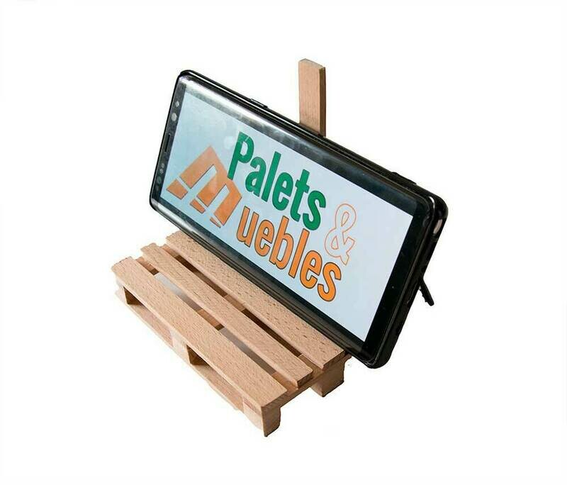 Palet miniatura soporte smartphone
