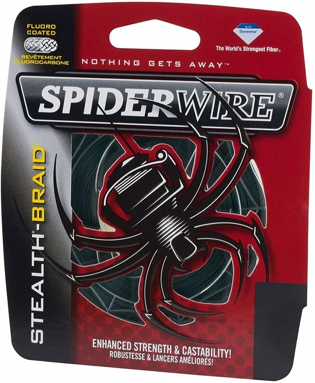 Spider Wire Stealth Braid Fishing Line, Moss Green, 125 or 300 yd