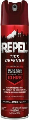 Repel Tick Mosquito Defense Insect Repellent, 6.5oz Aerosol HG-94138