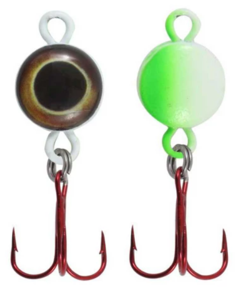 Northland Fishing Tackle Eye-Ball Spoon UV Glo Perch EBS320