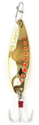 Clam Leech Flutter Spoon Gold 1/8 Oz. CL10112
