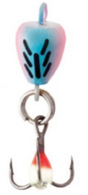 Clam Bomb Spoon Lure Glow Rainbow Tiger 1/16 Oz. CL9440