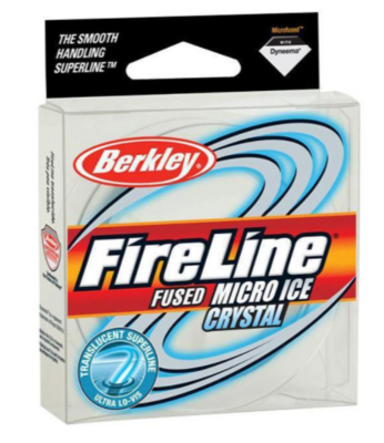 Berkley FireLine Micro Fused Ice Fishing Line - Crystal, 8lb, 50yds PS008CY