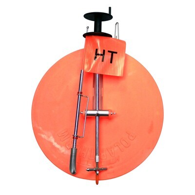 HT Enterprises Polar Therm Tip-Up, Orange, 6" -10" Holes PTT-50