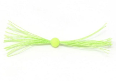 Clam Silkie Jig Trailer Chartreuse CL15624