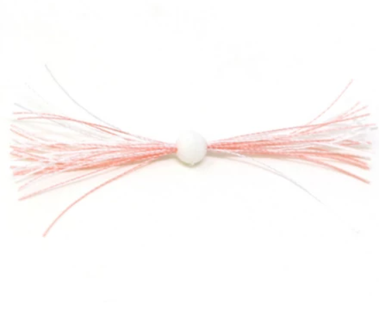 Clam Silkie Jig Trailer Pink/White CL15625