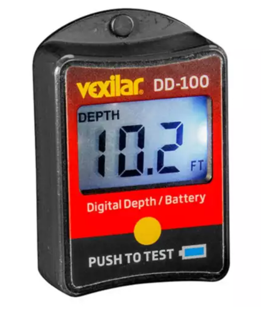 Vexilar Digital Depth/Battery Gauge DD100