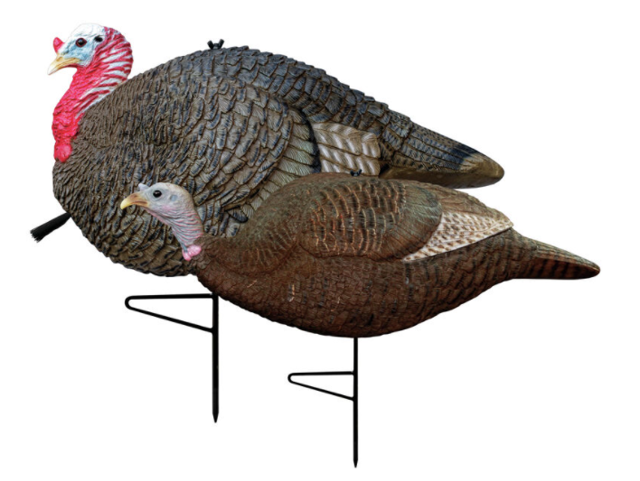 Primos Gobbstopper Turkey Decoy Jake & Hen Combo with Mesh Carry Case 69064