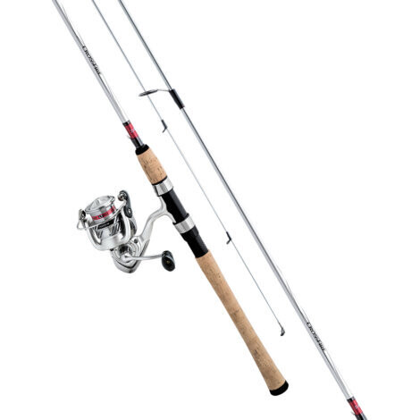 Daiwa Crossfire LT Spinning 2 Piece 6'6" Med Action Combo 2500 Reel CFLT25G662M