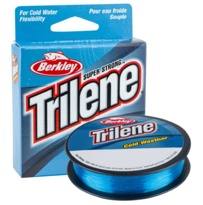 TRILENE 4LB 110 YARDS COLD WEATHER ELECTRIC BLUE MONOFILIMENT CWPS4EB