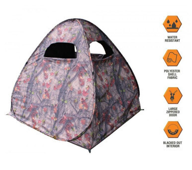 HME Single Person Spring Steel Pop Up Ground Blind HME-SS50