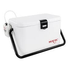 MAGIC M2051 INSULATED LIVE BAIT COOLER WITH 2 SPEED AERATOR 13.5 QT
