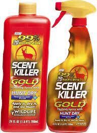 WILDLIFE RESEARCH Scent Killer Gold 24Oz With 24Oz Refill 1259WRC