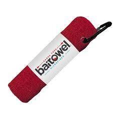 Microfiber Bait Towel With Carabiner Red (BTRED)