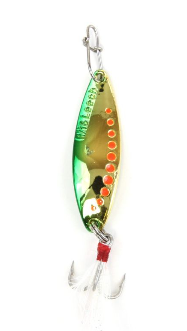 Clam Leech Flutter Spoon Perch 1/8oz CL10114