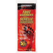 Grabber Foot Warmers M/L Men's 8+ Women's 9+ Boot Sizes , 1 Pair Per Pack (FWMLES)