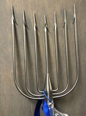 Amish Stainless 7 Tine Spear, 61" (SSASPH7)