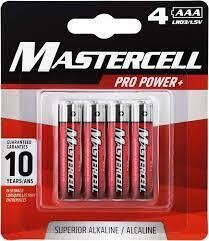 Dorcy Mastercell AAA Batteries 4 pack 411624
