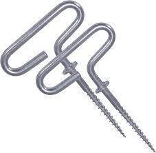 ESKIMO Screw In Ice Anchors 2 Pack A69138