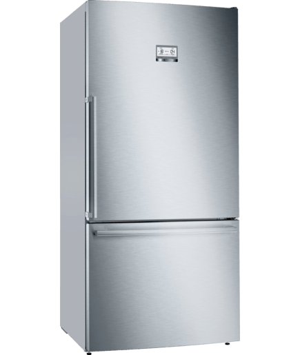 Serie | 6 Bottom Freezer Refrigerator 186 x 86 Cm Easy to Clean Inox  KGB86AIF0N الجيل | 6 ثلاجة فريزر سفلي بخاخ ستنل ستيل