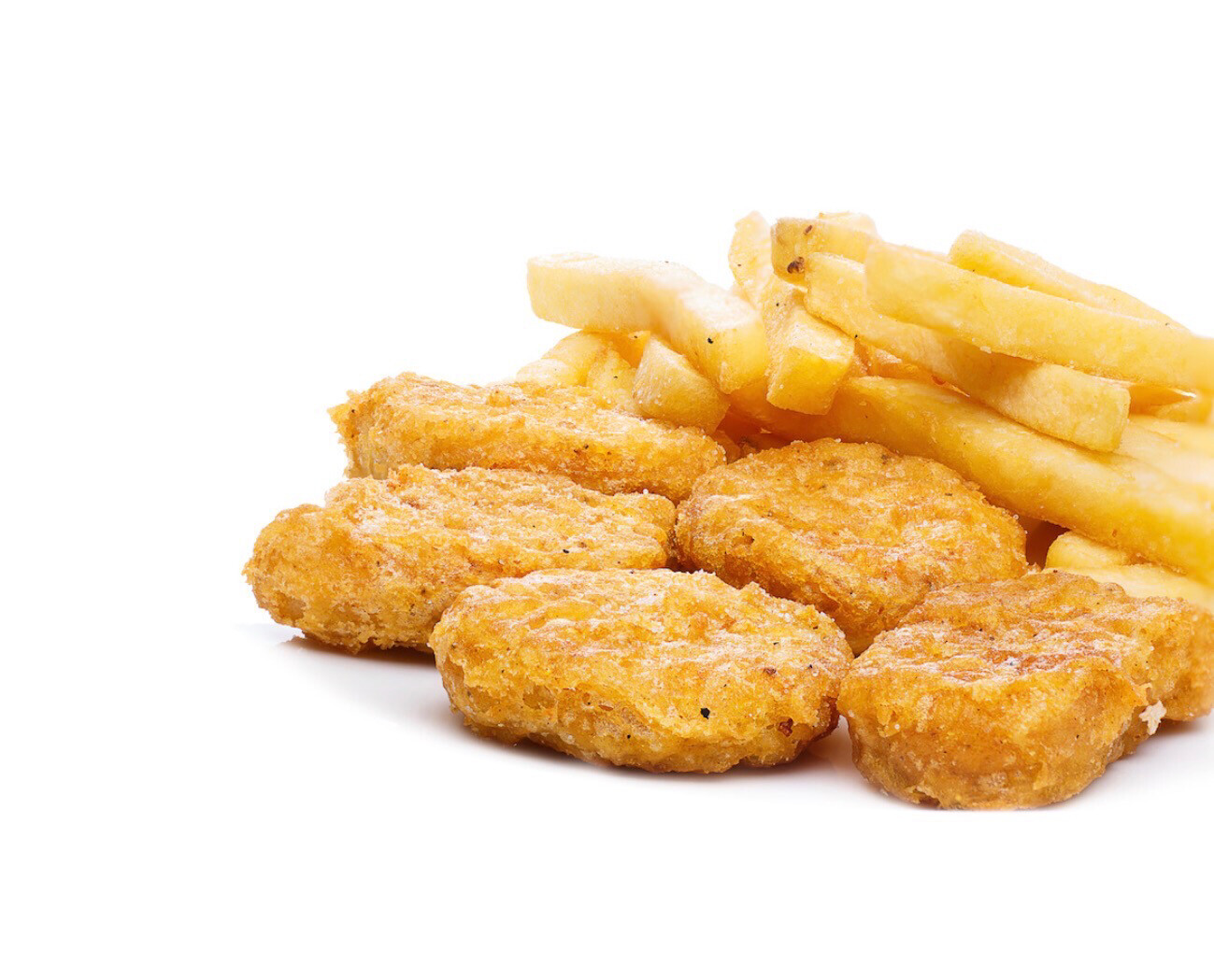 Kyllingnugget med pommes frites